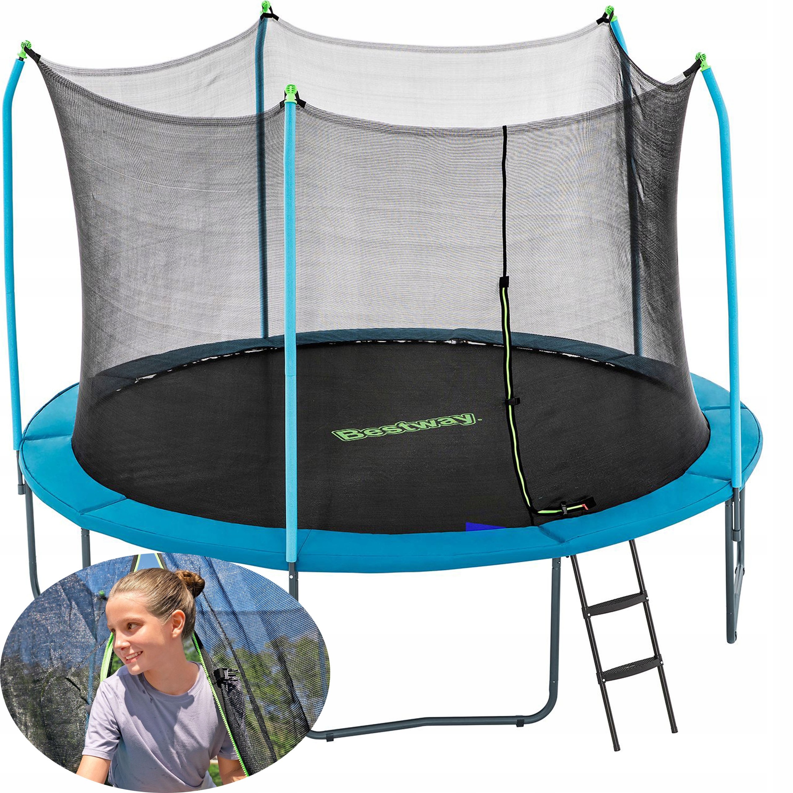 Trampolína Bestway so sieťou 366 cm FT 12 (365-374 cm)